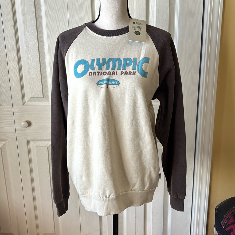 Free People/Parks Project Olympic National Park crew Sweatshirt